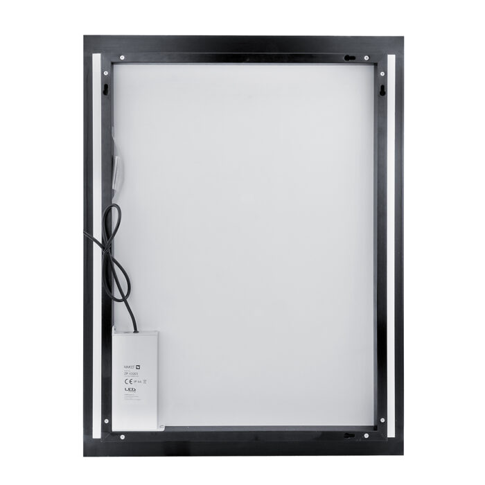 Nimco Černé LED zrcadlo 800x600 - Image 3