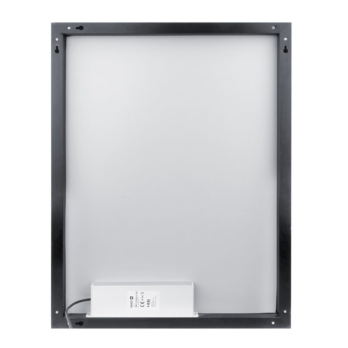 Nimco Černé LED zrcadlo 800x700 se dvěma dotykovými senzory - Image 5