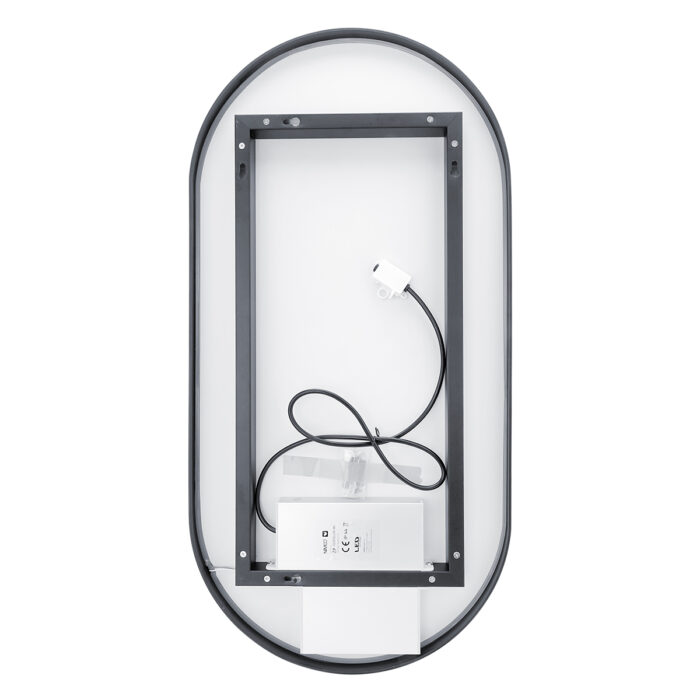 Nimco ČERNÉ LED zrcadlo 400x800 se dvěma dotykovými senzory - Image 6