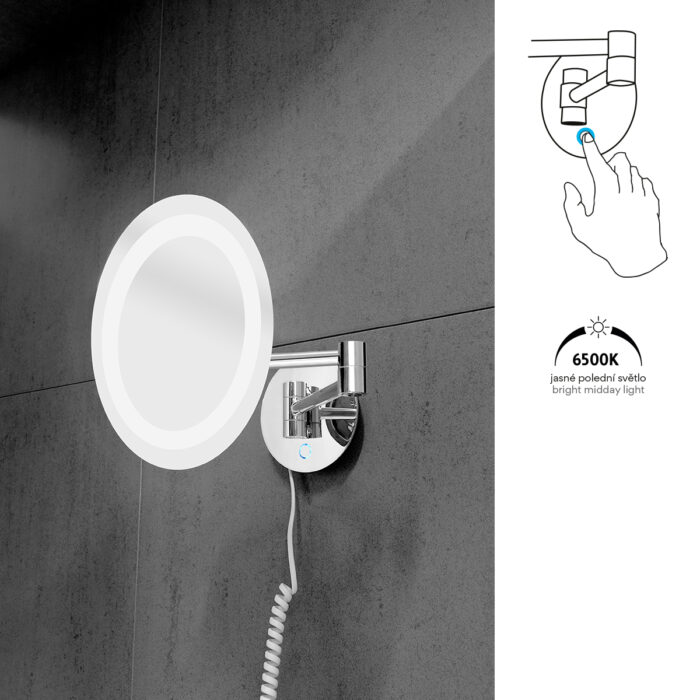 Nimco Kosmetické podsvícené LED zrcátko - Image 2