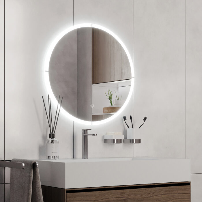 Nimco Kulaté LED zrcadlo pr. 800 se dvěma dotykovými senzory - Image 1