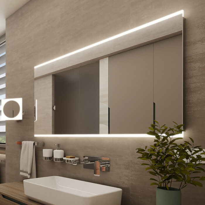 Nimco LED zrcadlo 1000x700 - Image 1