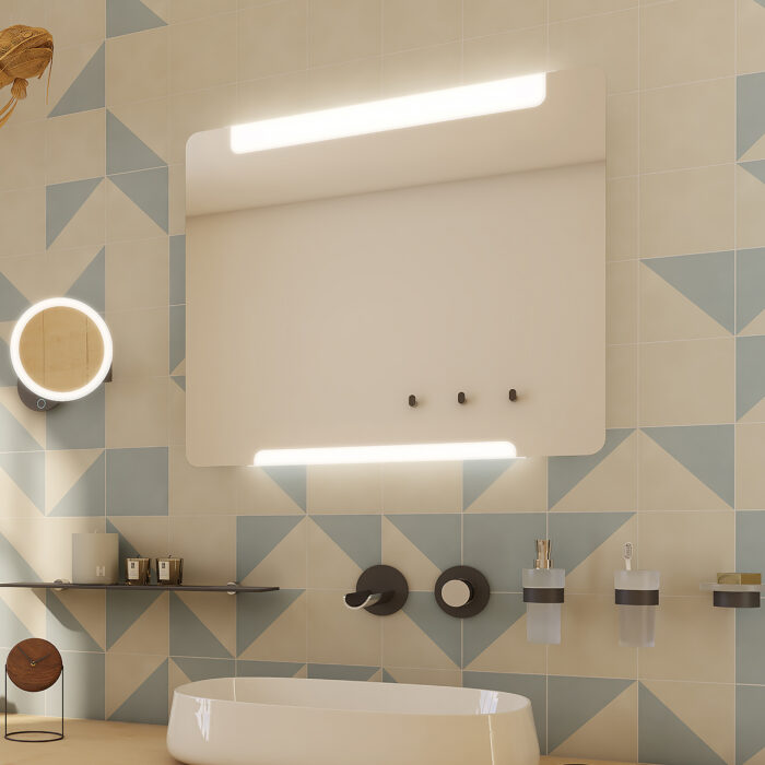 Nimco LED zrcadlo 1000x700 - Image 1