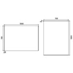 Nimco LED zrcadlo 1000x700 - Image 7
