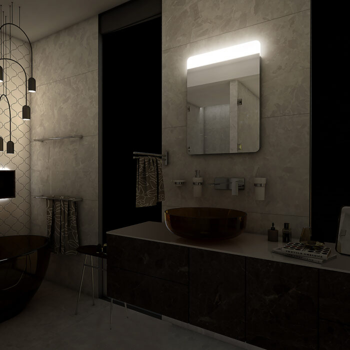 Nimco LED zrcadlo 500x700 s dotykovým senzorem - Image 3