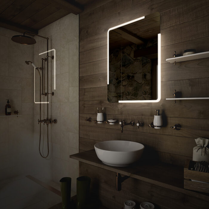 Nimco LED zrcadlo 600x800 s dotykovým senzorem - Image 3