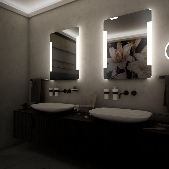 Nimco LED zrcadlo 600x800 s dotykovým senzorem - Image 3