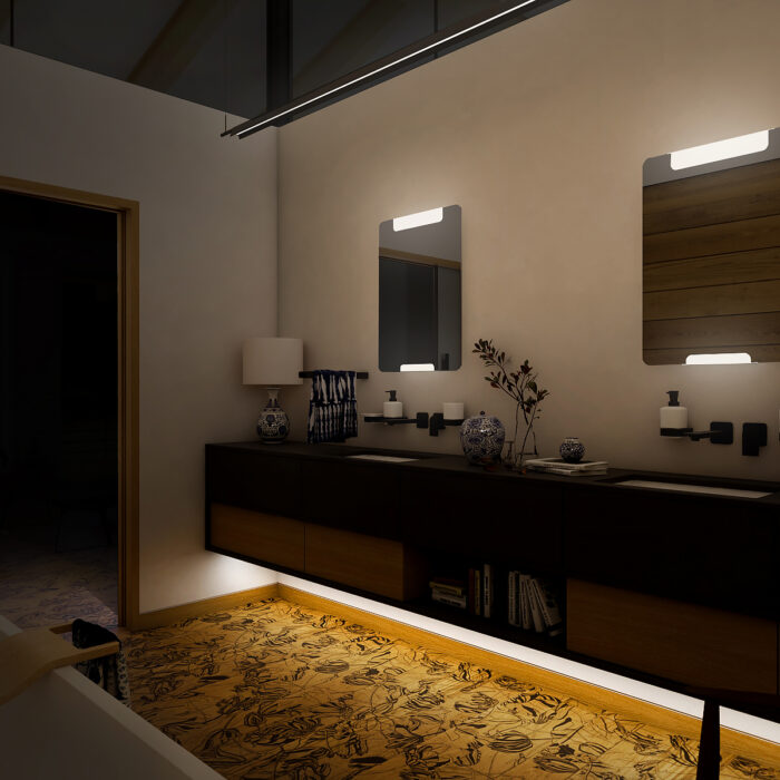 Nimco LED zrcadlo 600x800 se dvěma dotykovými senzory - Image 3
