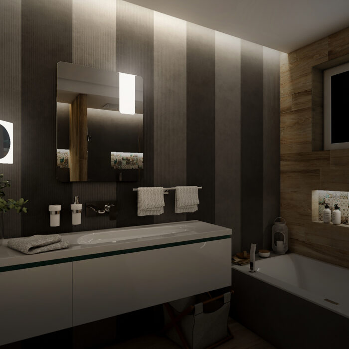 Nimco LED zrcadlo 600x800 s dotykovým senzorem - Image 3