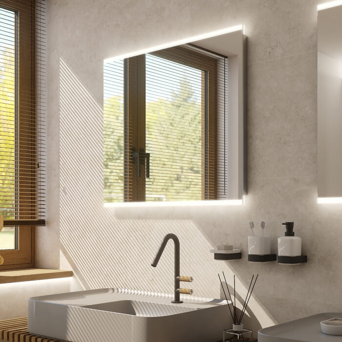Nimco LED zrcadlo 800x700 s dotykovým senzorem - Image 1
