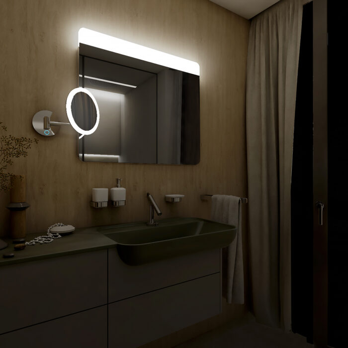 Nimco LED zrcadlo 900x700 s dotykovým senzorem - Image 3
