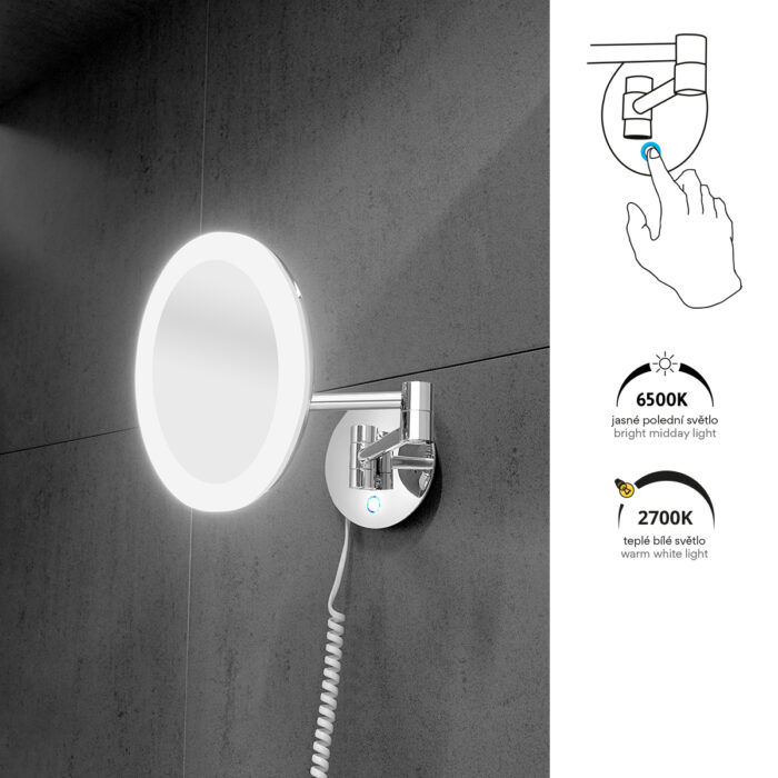 Nimco LED zrcátko s nastavit. teplotou svítivosti - Image 3