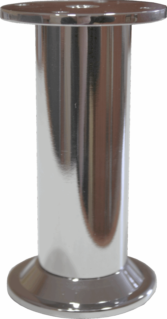 nožička ZEN, chróm, 100mm, 1ks - Image 1