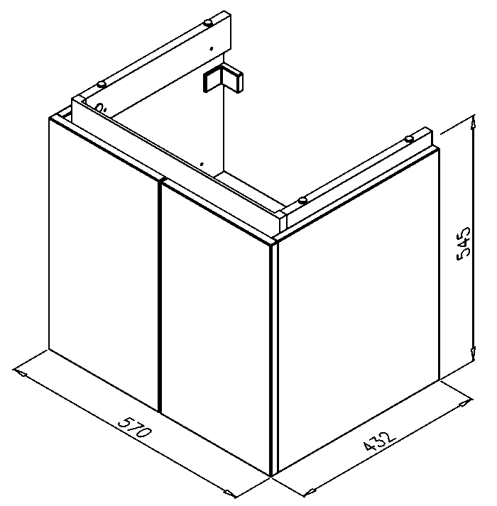 ZEN Cubito 60 Dverová - Image 2