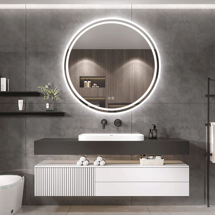 Zrkadlo LED 70cm BAS - Image 8
