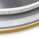 Zrkadlo LED 90cm MMJ BRUSH GOLD - Image 8