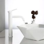 Umývadlový faucet Rea Lungo White High - Image 2