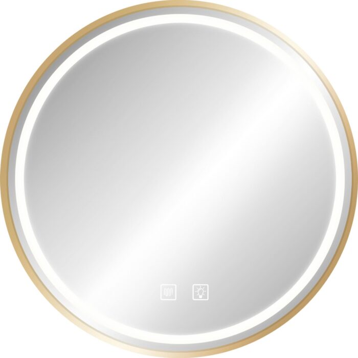 Zrkadlo LED 90cm MMJ BRUSH GOLD - Image 9
