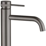 Umývadlová batéria REA Lungo Grip - Gun Grey, vysoká - Image 3