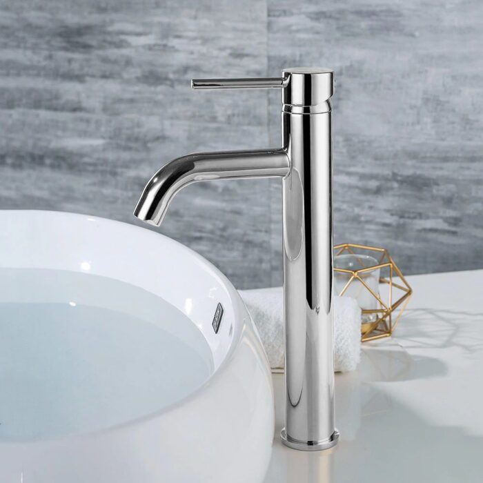 Umývadlový faucet Rea Lungo Chrome vysoký - Image 4