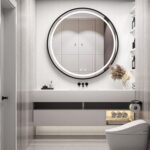 Zrkadlo LED 70cm MMJ Black - Image 5