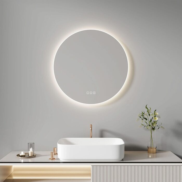 Zrkadlo LED 60cm ROUND BLUETOOTH - Image 3