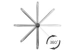 REA LUGANO SLIM Umývadlová batéria Chrome Vysoká - Image 4