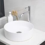 REA LUGANO SLIM Umývadlová batéria Chrome Vysoká - Image 3