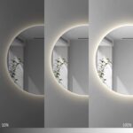 Zrkadlo LED 60cm ROUND BLUETOOTH - Image 5