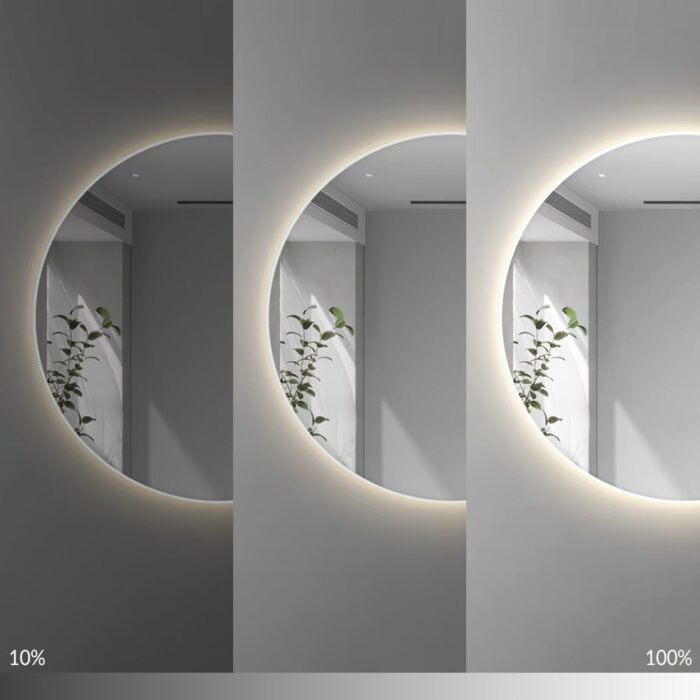 Zrkadlo LED 60cm ROUND BLUETOOTH - Image 5