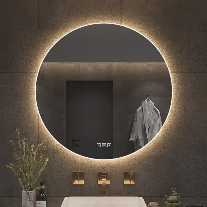 Zrkadlo LED 60cm ROUND BLUETOOTH - Image 10