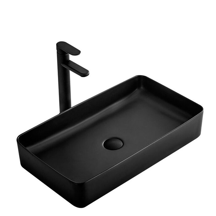 Umývadlo na dosku Denis Black MAT - Image 2