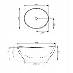 Umývadlo na dosku Calani Fiesta – Obrázok 6