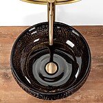 Umývadlo na dosku REA ICE BLACK – Obrázok 4