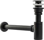 Umývadlový sifón Klik-Klak Universal Rea Black Aged – Obrázok 2