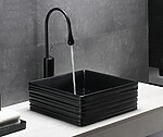 Umývadlo na dosku REA Solo Black Mat – Obrázok 3