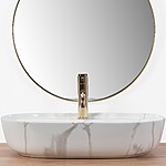 Umývadlo na dosku REA Aura 61 Marmo Shiny – Obrázok 5