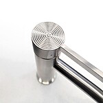 Umývadlová batéria REA Foster Nickel Brush Low – Obrázok 4