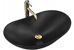 Umývadlo na dosku Rea Royal 60 Black Mat