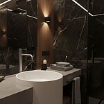 Umývadlová batéria REA Foster Brush Nickel High – Obrázok 7