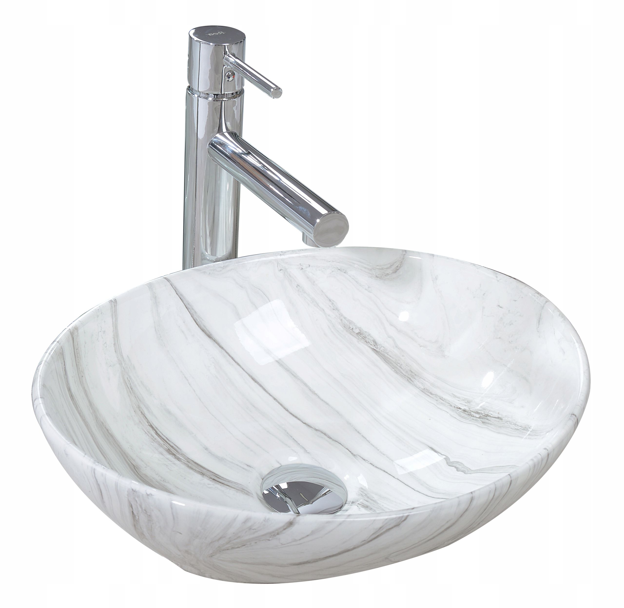 0e15d3148787a234d2706ad4ae61f7d3 Umývadlo na dosku Rea Sofia N svetlošedé – Obrázok 1