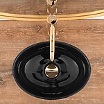 Umývadlo na dosku Rea Sofia Mini Black – Obrázok 3