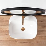 Umývadlo na dosku Rea Luiza 50 – Obrázok 5