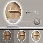 Zrkadlo LED 60x80cm WWA – Obrázok 4