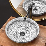 Umývadlo na dosku REA ARTE dark grey – Obrázok 4