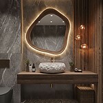 Umývadlo na dosku Mika Beige – Obrázok 5