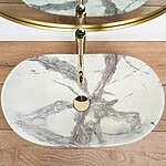 Umývadlo na dosku REA ROYAL Sand – Obrázok 5