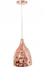 Zrkadlová závesná lampa APP276-1CP Pink Gold – Obrázok 2