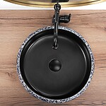 Umývadlo na dosku REA Florisa Black Matt – Obrázok 3