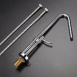 Umývadlová batéria REA MORIS - matná čierna, vysoká – Obrázok 3